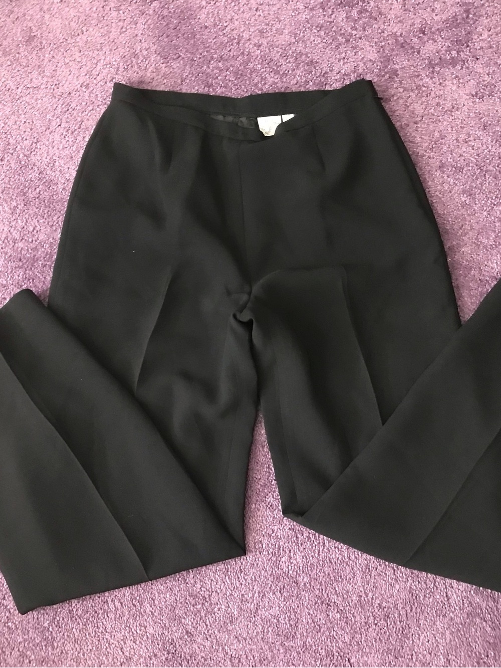 Le Suit Lined Classic Black Women's Tailored Pants
